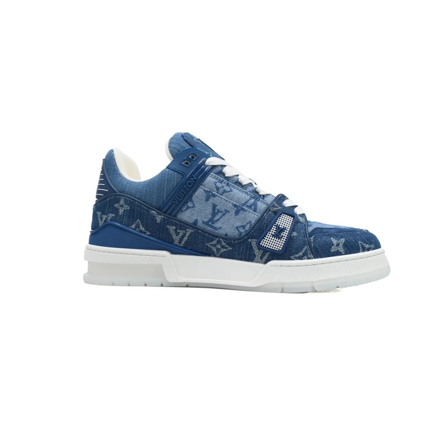 Louis Vuitton Trainer Denim Blue