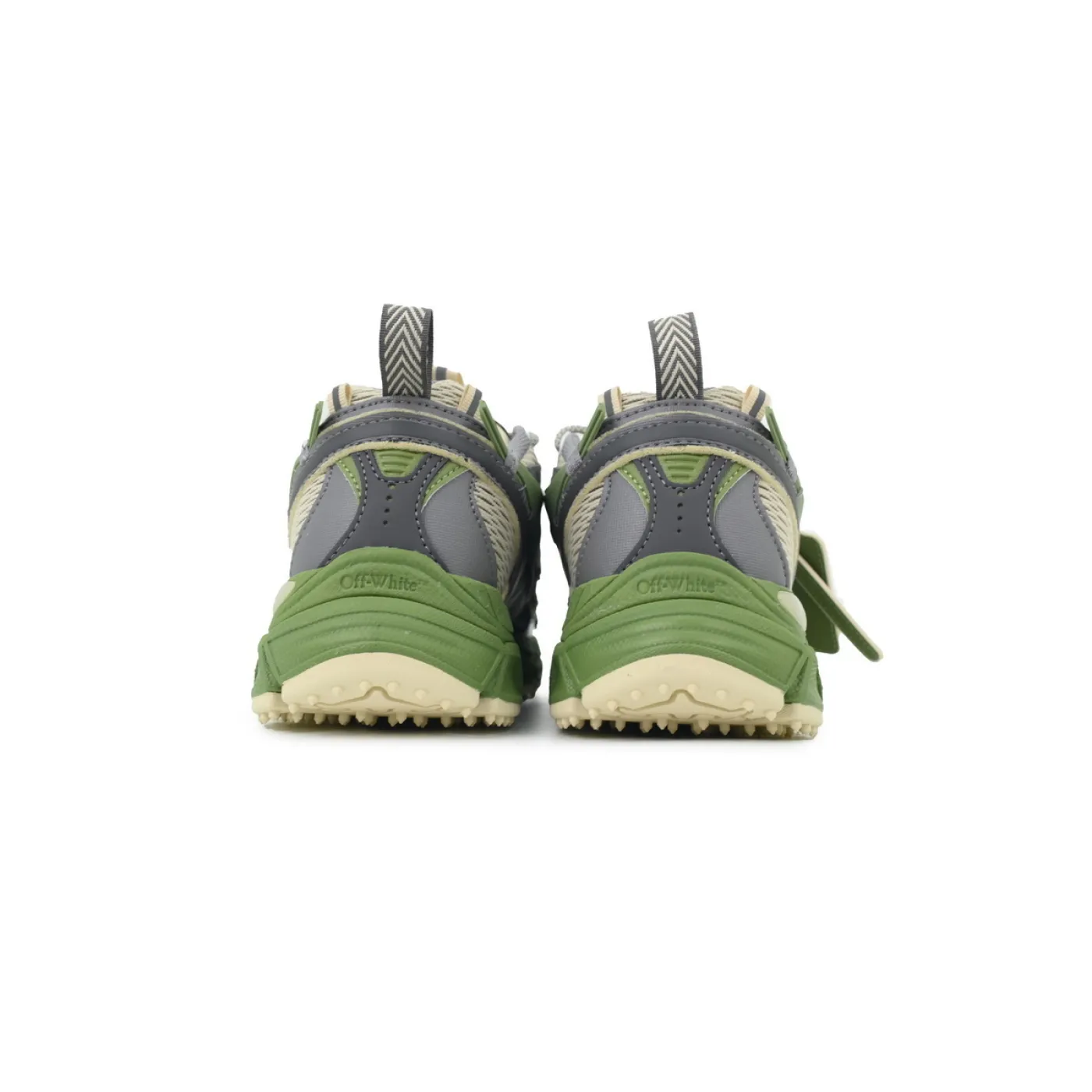 Off-White Be Right Back Military Green Grey OMIA295F24 FAB001 0038
