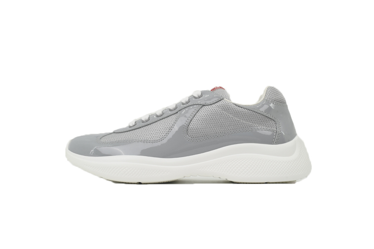 Prada Sneakers White Gray