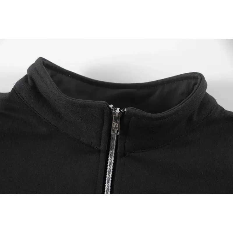 Alo Yoga Accolade 1/4 Zip Pullover Black Grey