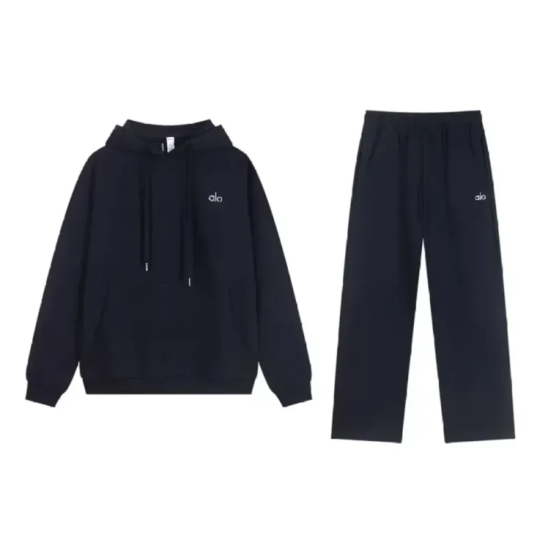 Alo Yoga Accolade Tracksuit Blue Navy