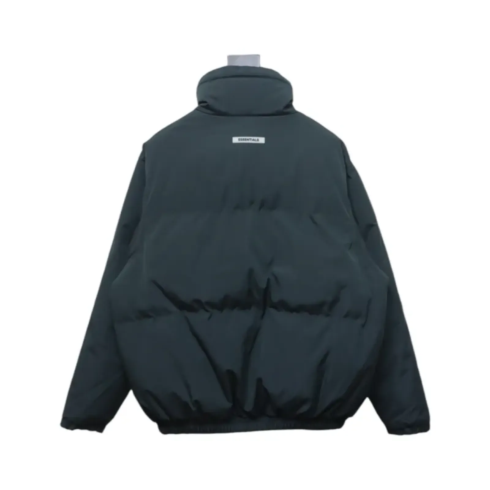 Fear of God Essentials High Street Style Synthetic Insulated Jacket Dark Cyan Black