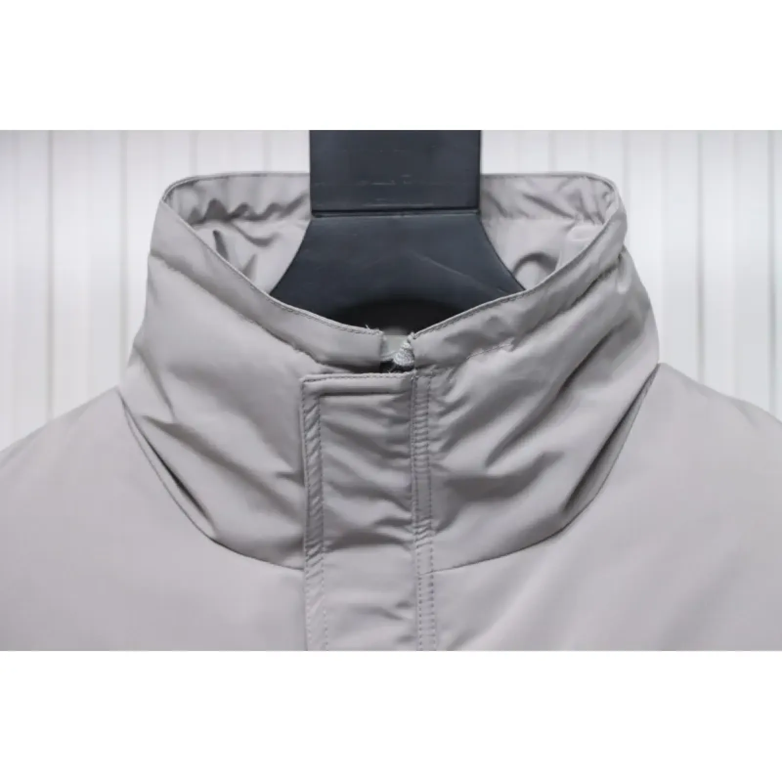 Fear of God Essentials High Street Style Synthetic Insulated Jacket Grey