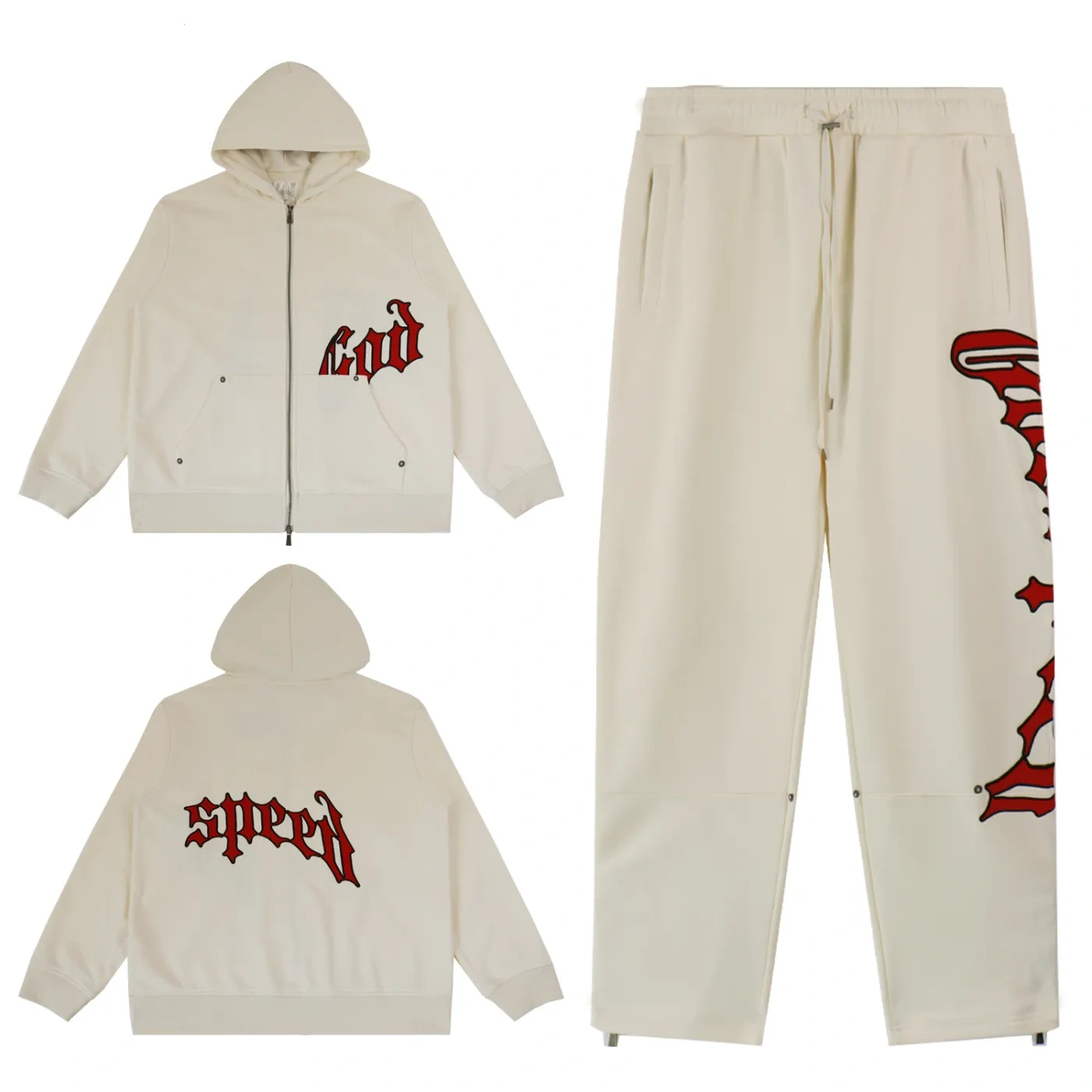 Godspeed OG Logo Sweatsuit Apricot
