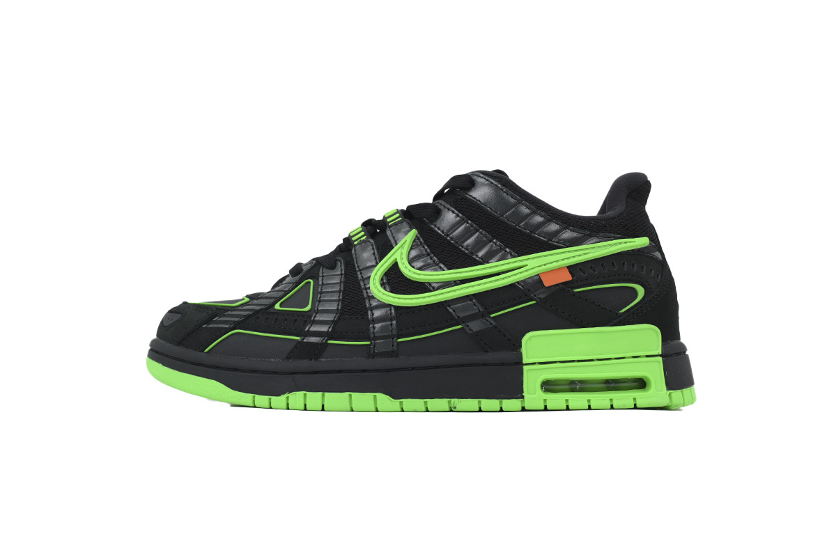 Nike Air Rubber Dunk Off-White Green Strike CU6015-001