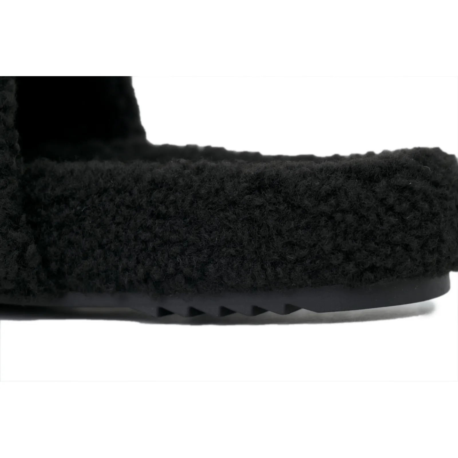 Chanel Wool Slippers Black