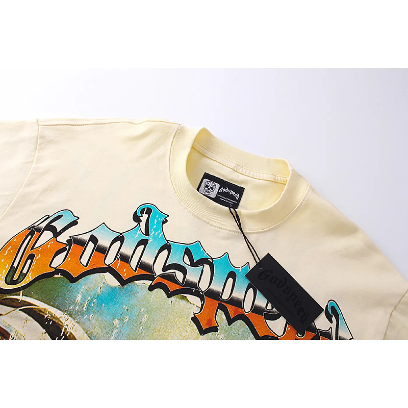 Godspeed Chosen One Layered T-Shirt Bone