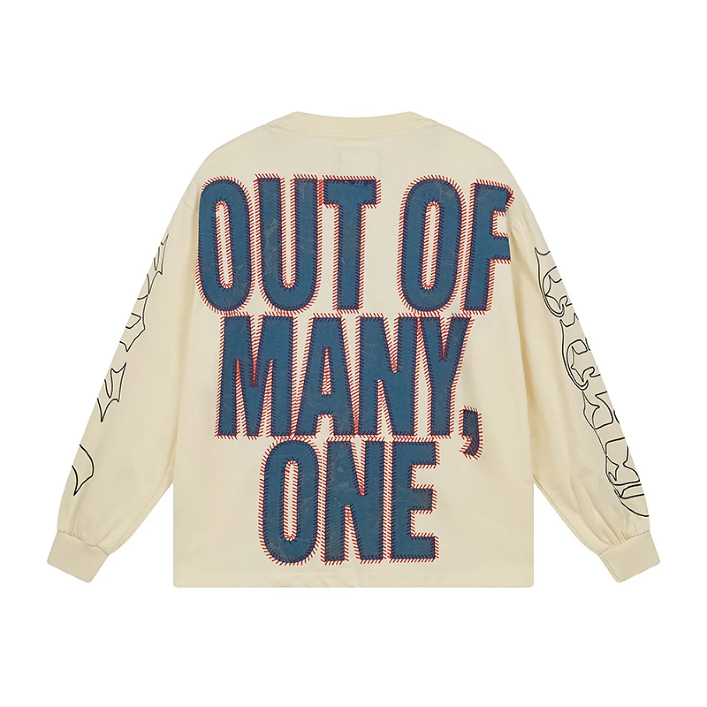 Godspeed Strike Out Long Sleeve T-shirt Bone