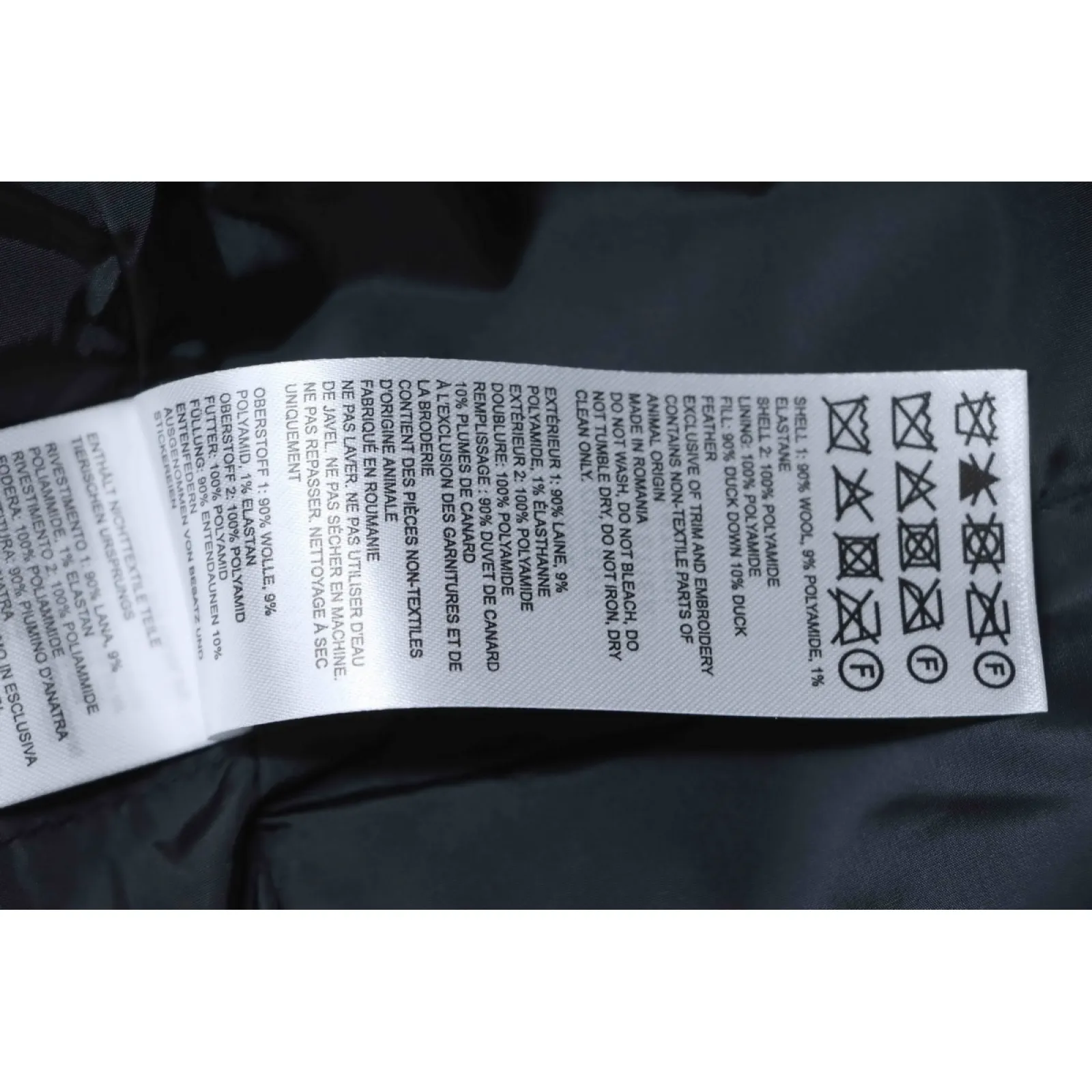 Canada goose Plaid Hooded Knit Jacket Black
