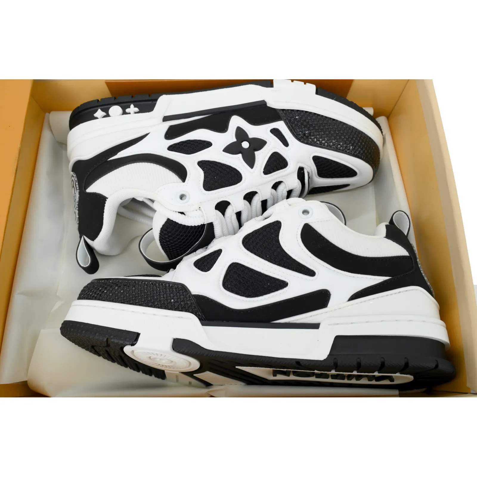 Louis Vuitton LV Skate Sneaker Black And White