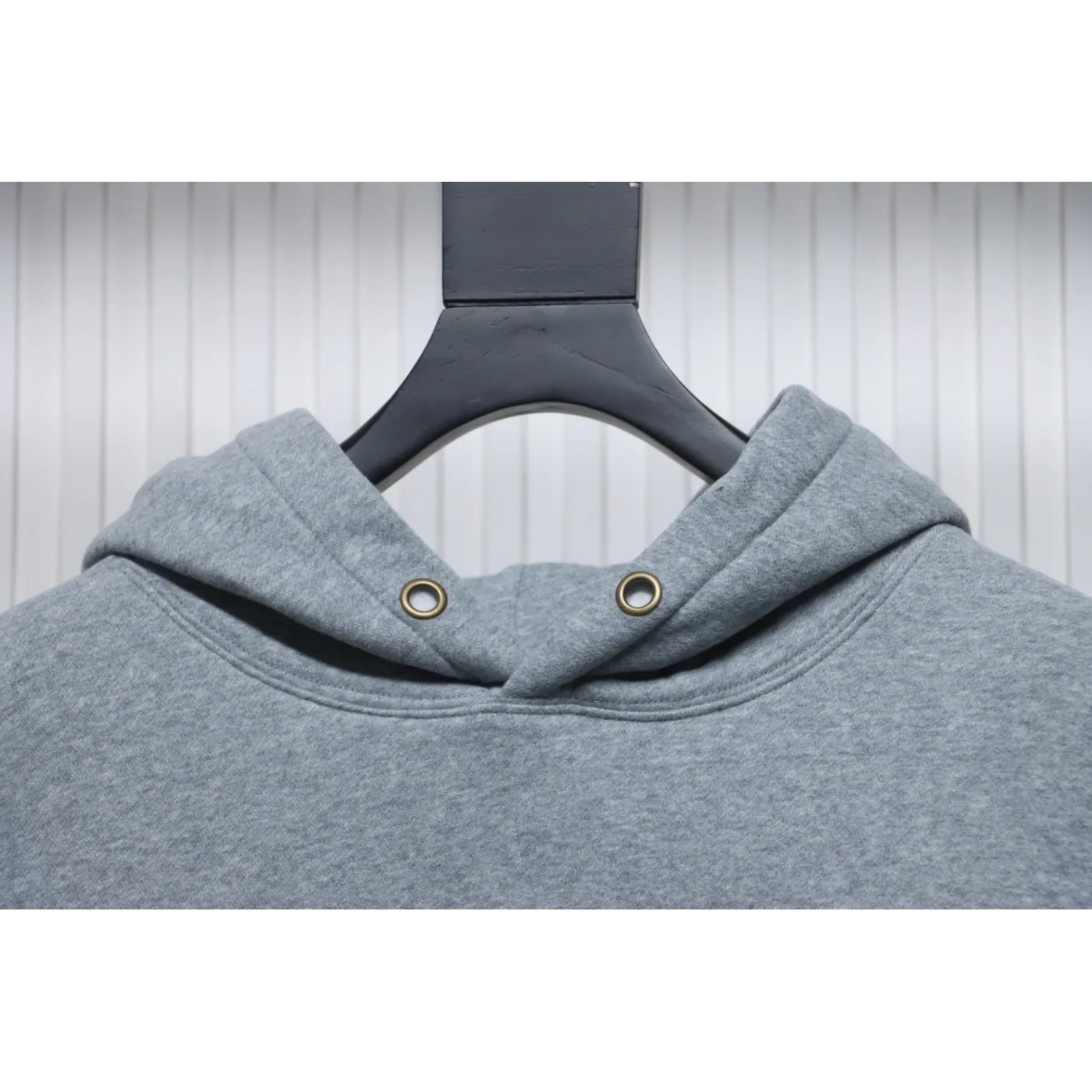 Gallery Dept. Splatter Letter Hoodie Gray