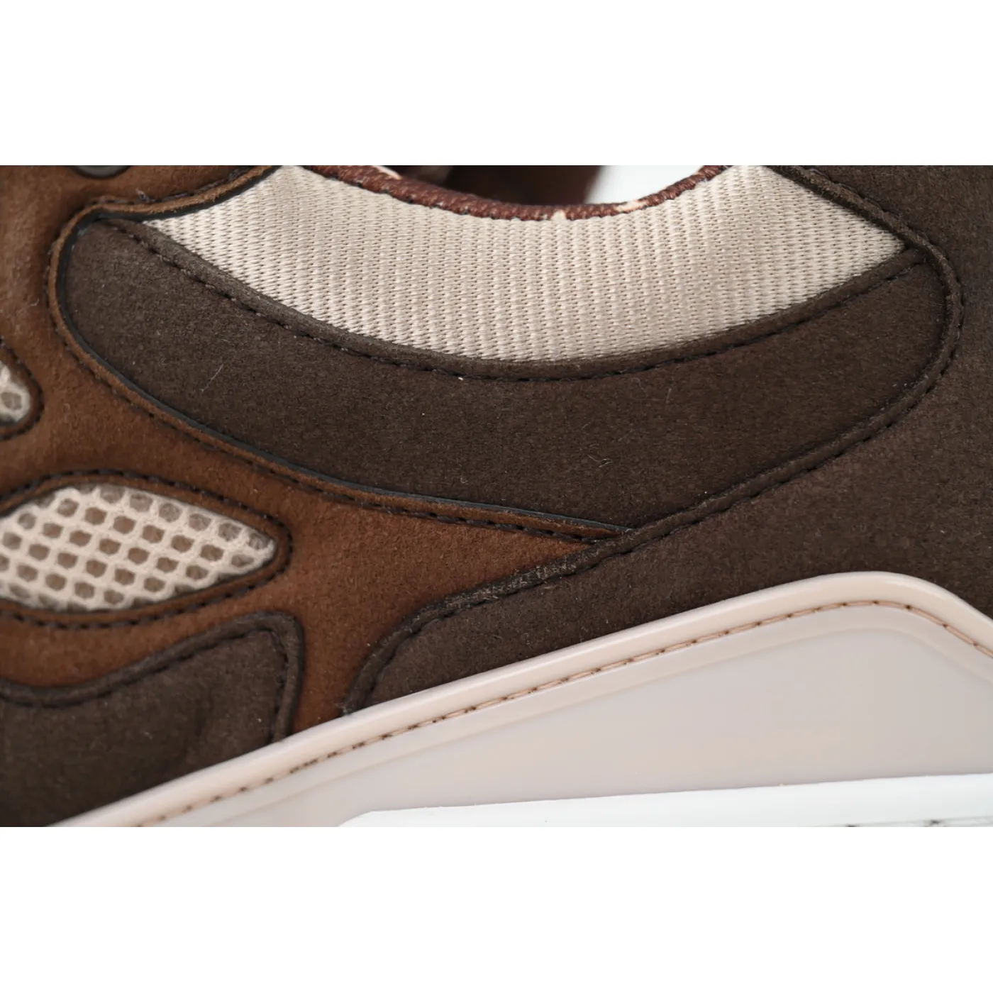 Louis Vuitton LV Skate Sneaker White Brown