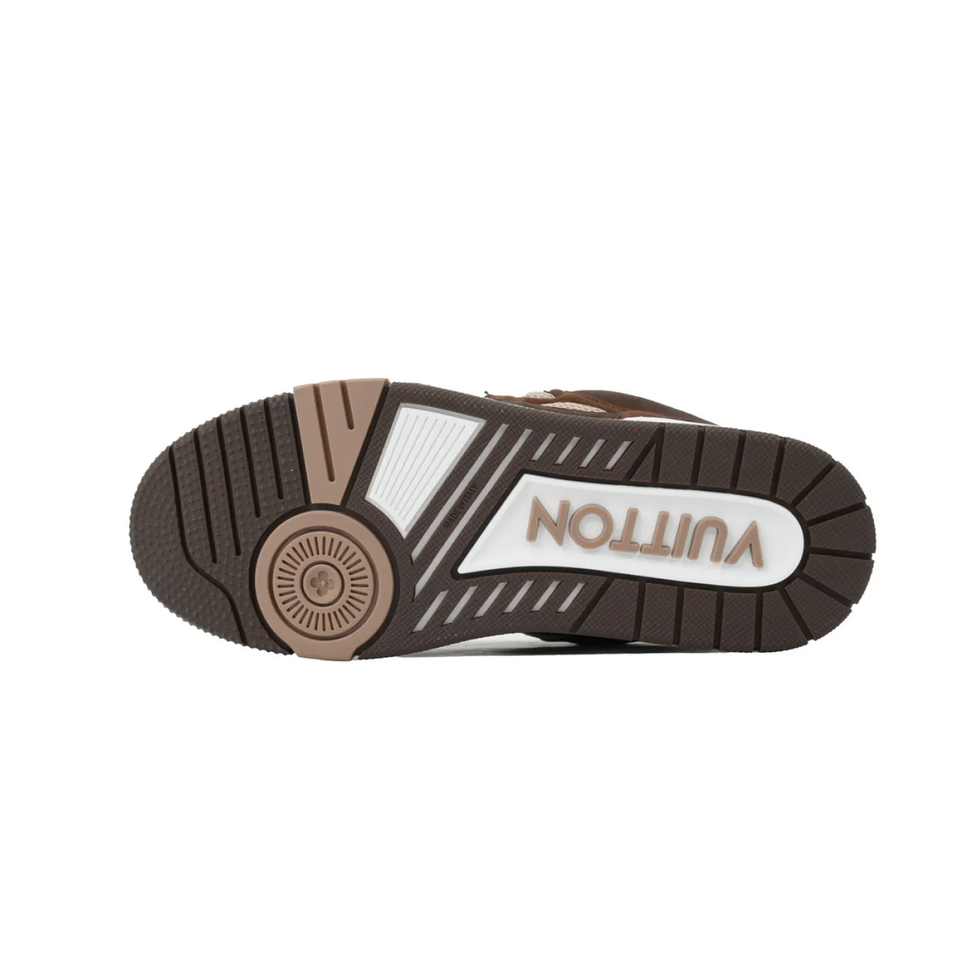 Louis Vuitton LV Skate Sneaker White Brown
