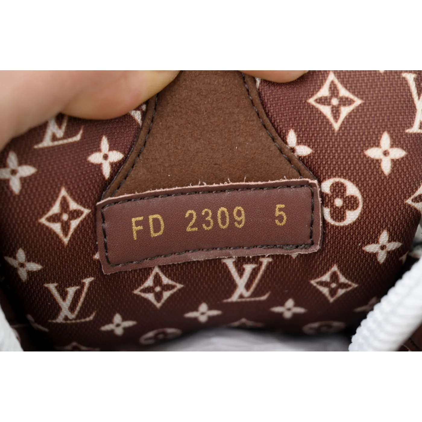 Louis Vuitton LV Skate Sneaker White Brown