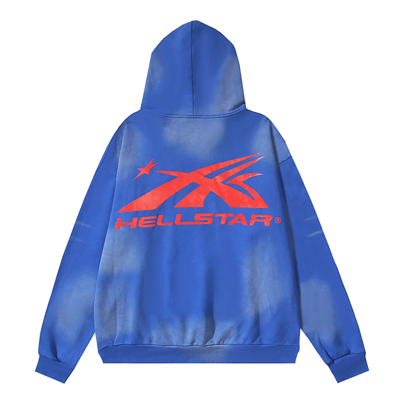 Hellstar Hoodies Blue/Black