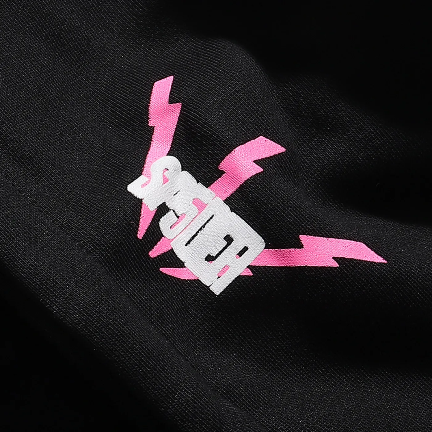 Sp5der Angel Number Hoodie & Sweatpant Set Black