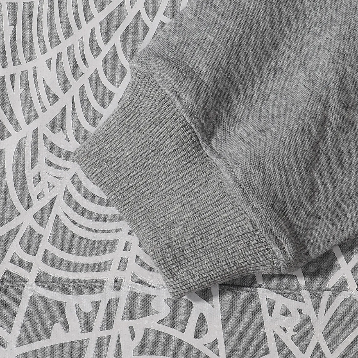 Sp5der OG Web Hoodie & Sweatpant Set Grey