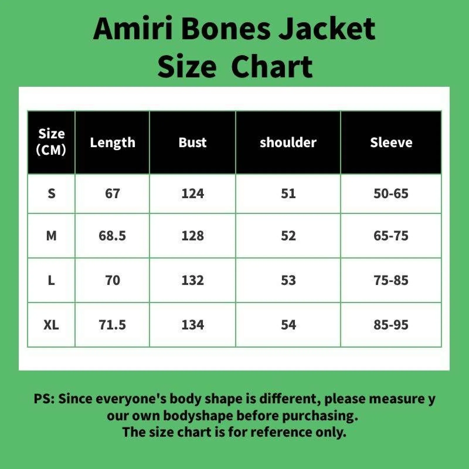 Amiri Jacket Black