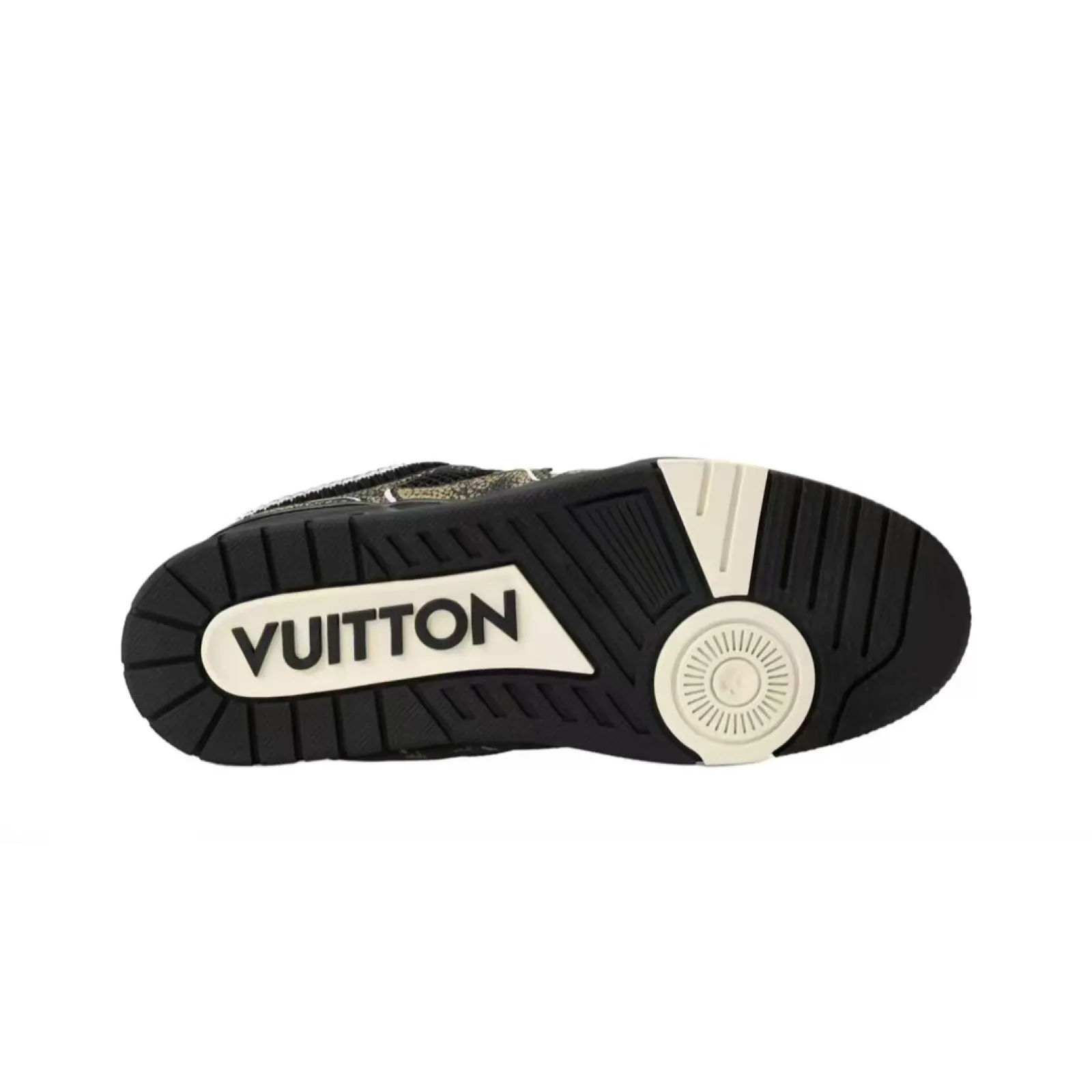 Louis Vuitton Skate Sneaker Black Swarovski Monogram