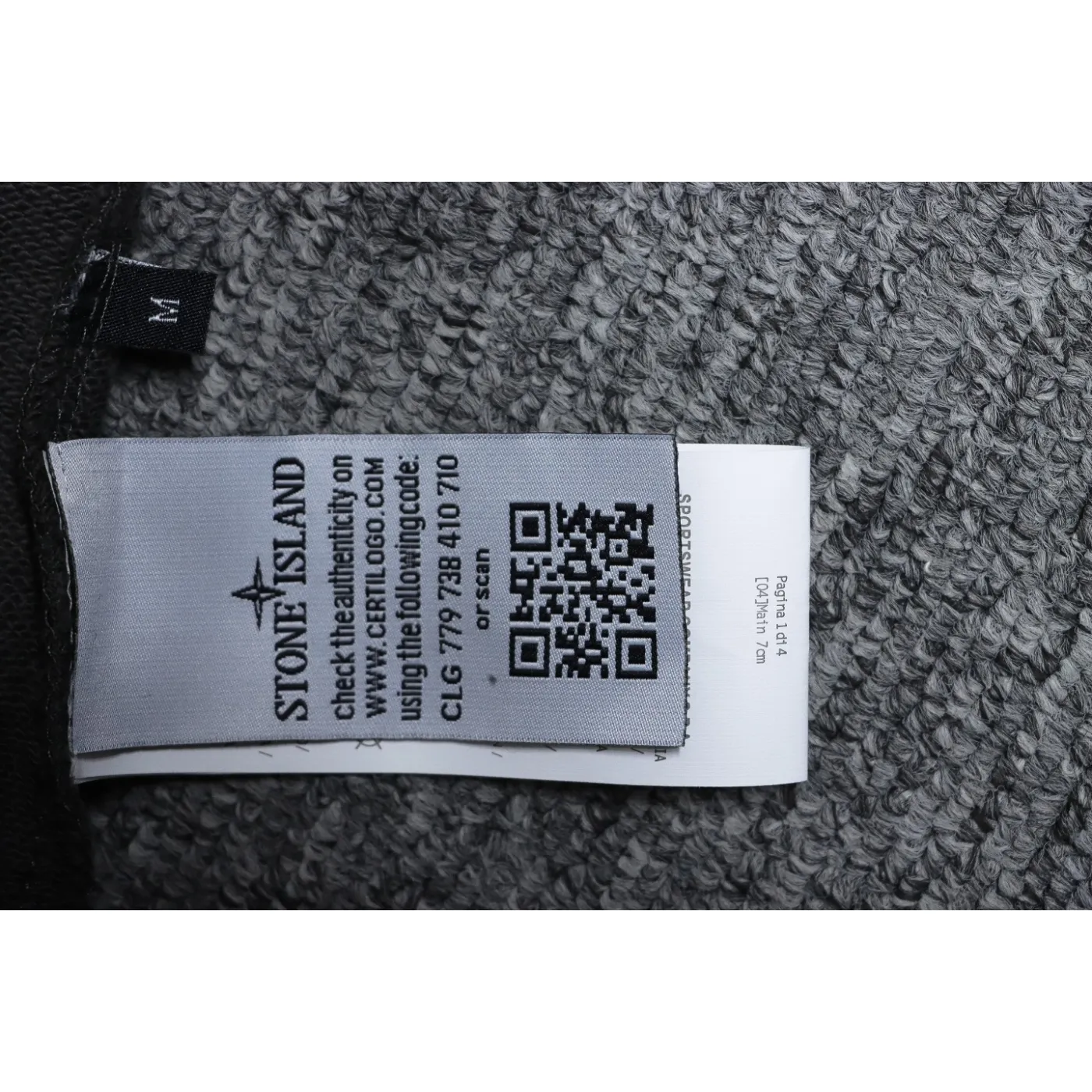 Stone Island Classic Logo Sleeve Patch Hoodie Dark Gray