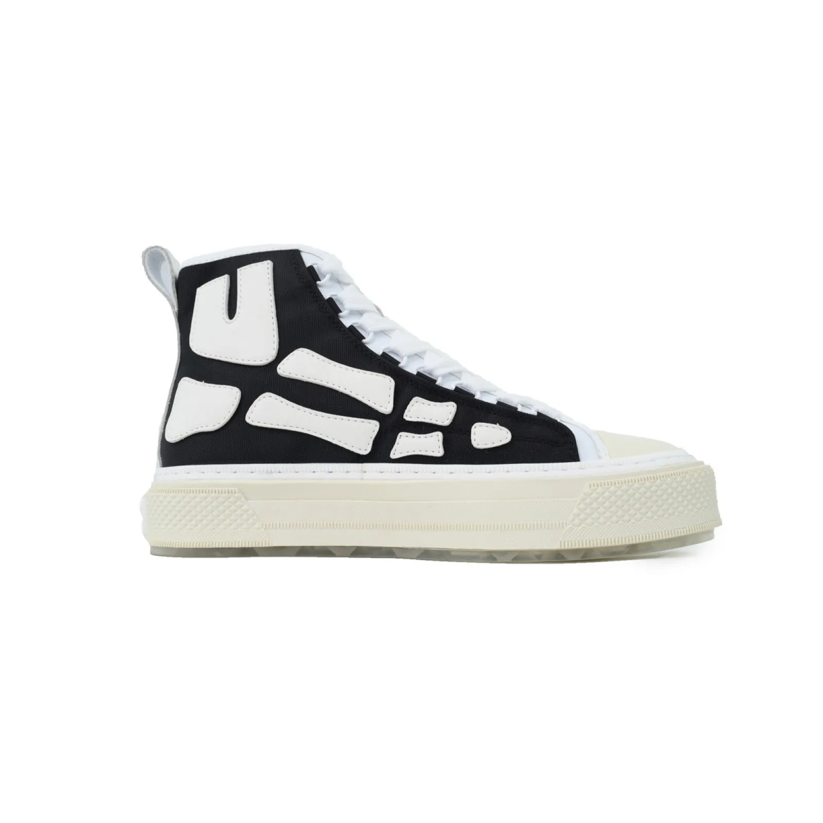 AMIRI SKEL COURT HI Black And White
