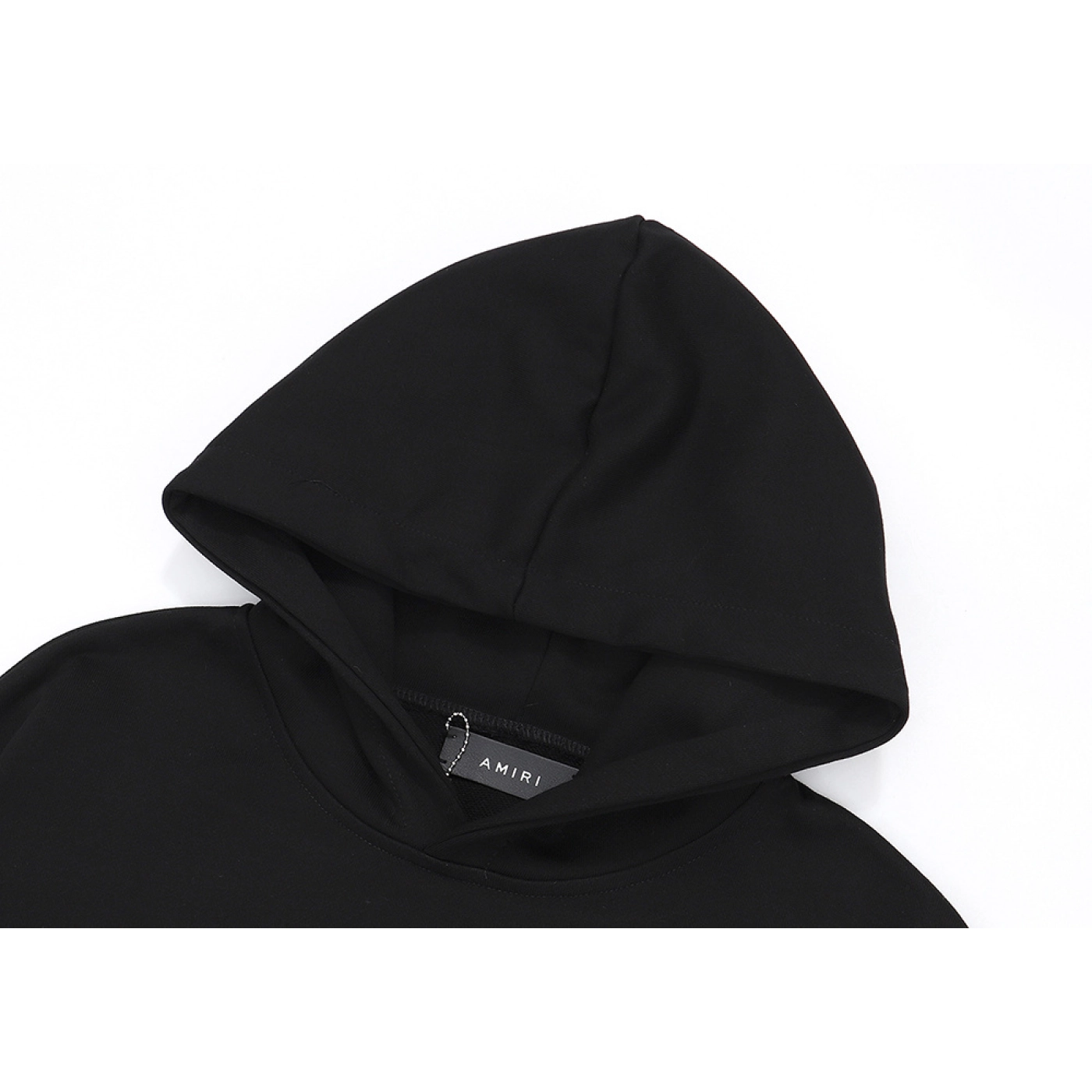 AMIRI Cupid Angel Print Hoodie Black