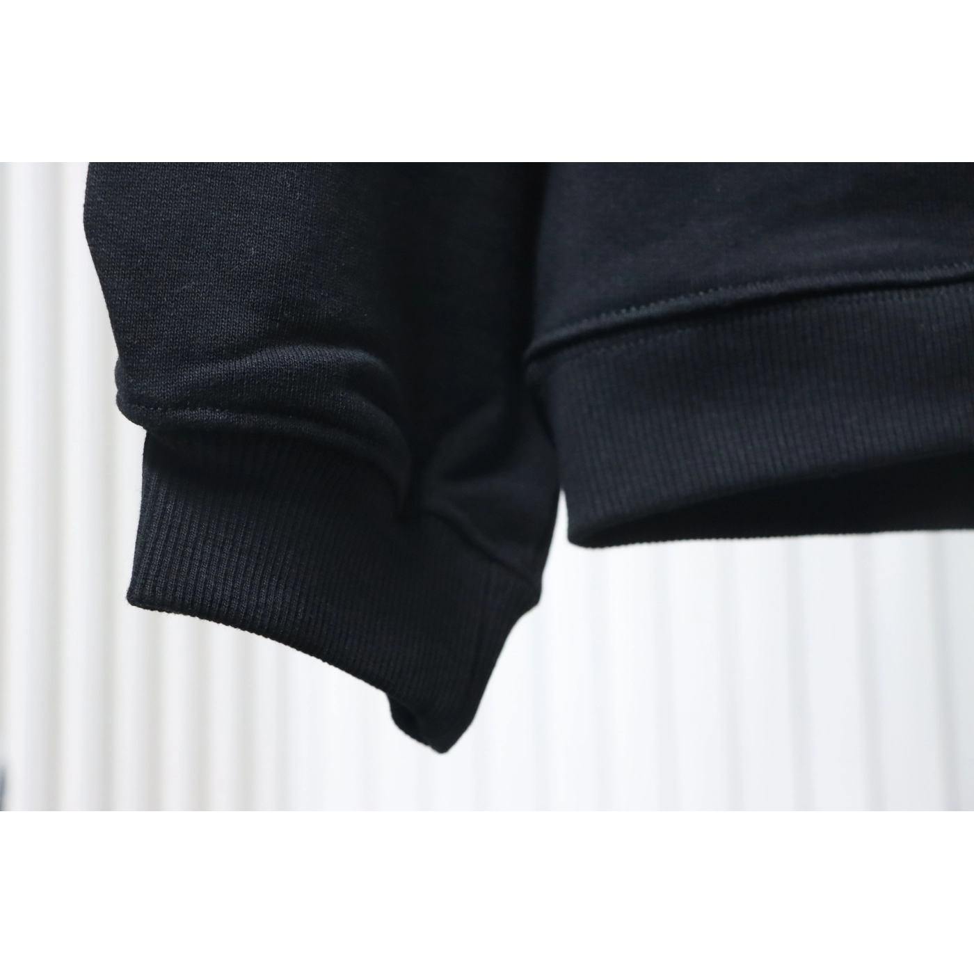 Gucci Cotton Blade Print Hoodie Black