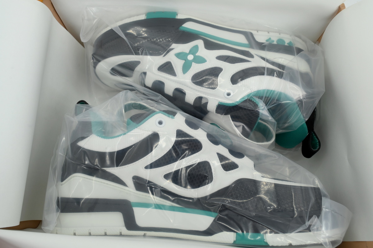 Louis Vuitton LV Skate Sneaker Green Black Cream