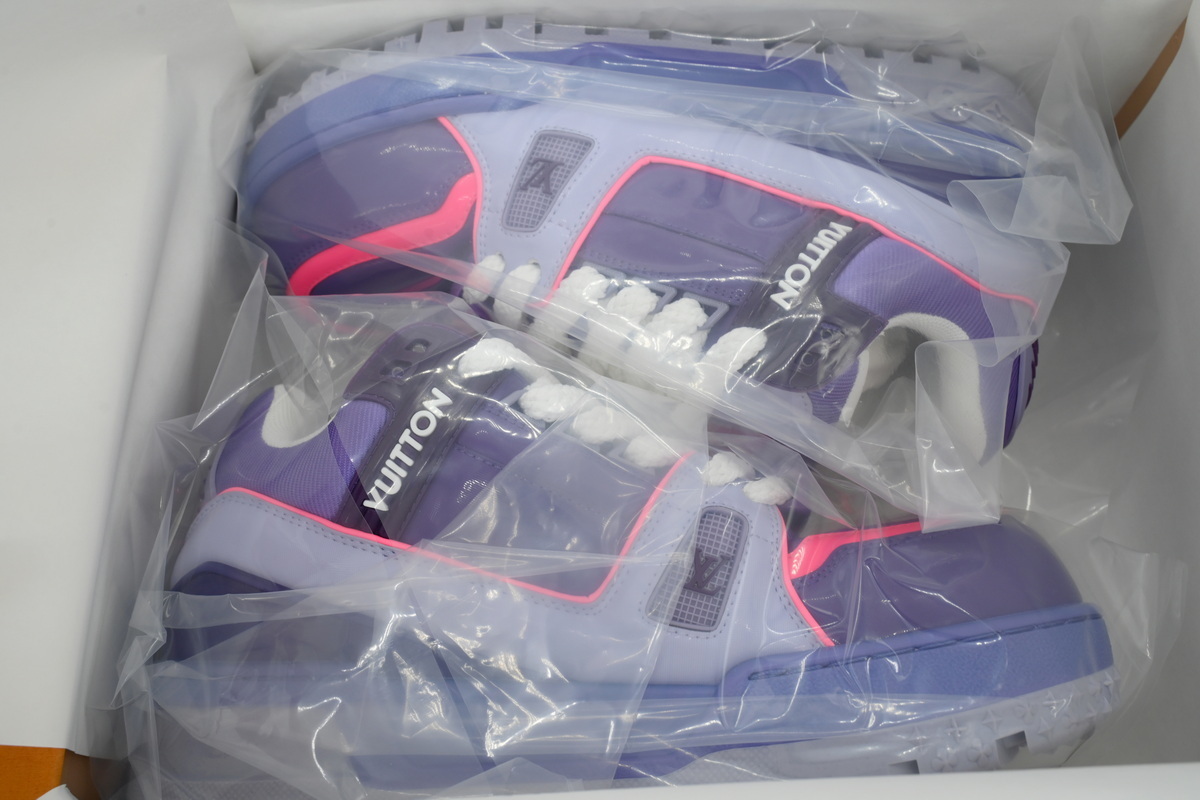Louis Vuitton LV Trainer Maxi Purple Pink