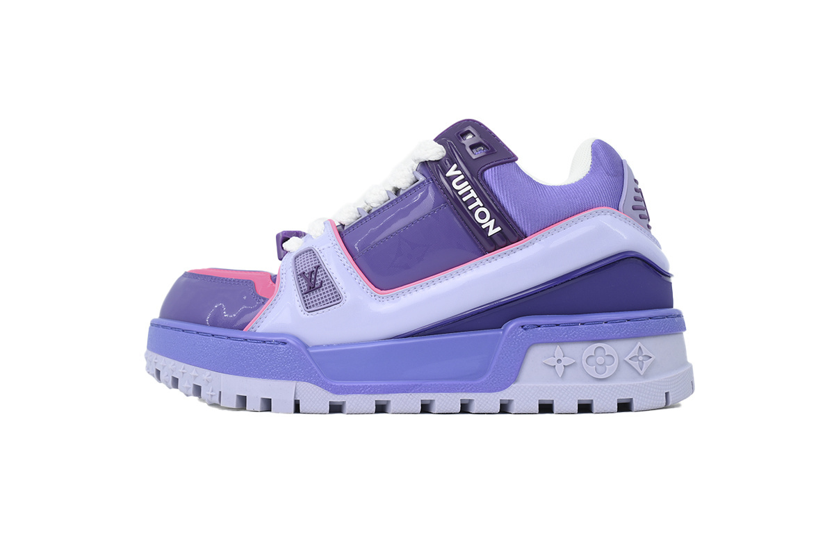 Louis Vuitton LV Trainer Maxi Purple Pink
