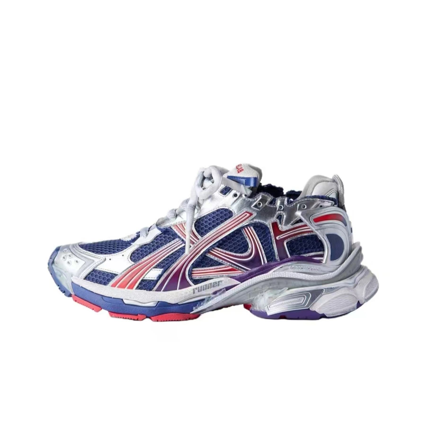 Balenciaga Runner Gradient Navy Red Grey