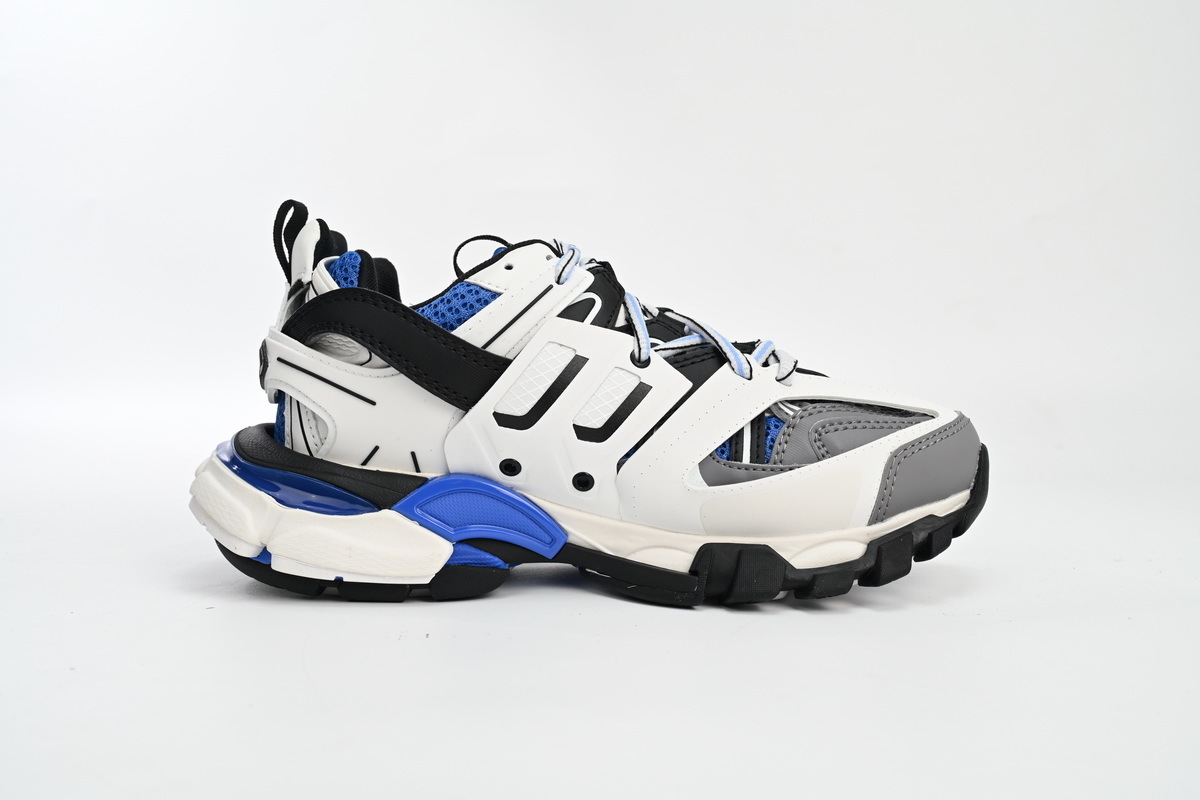 Balenciaga Track Tess S Black Black Grey White Blue 542436 W3SR6 2501